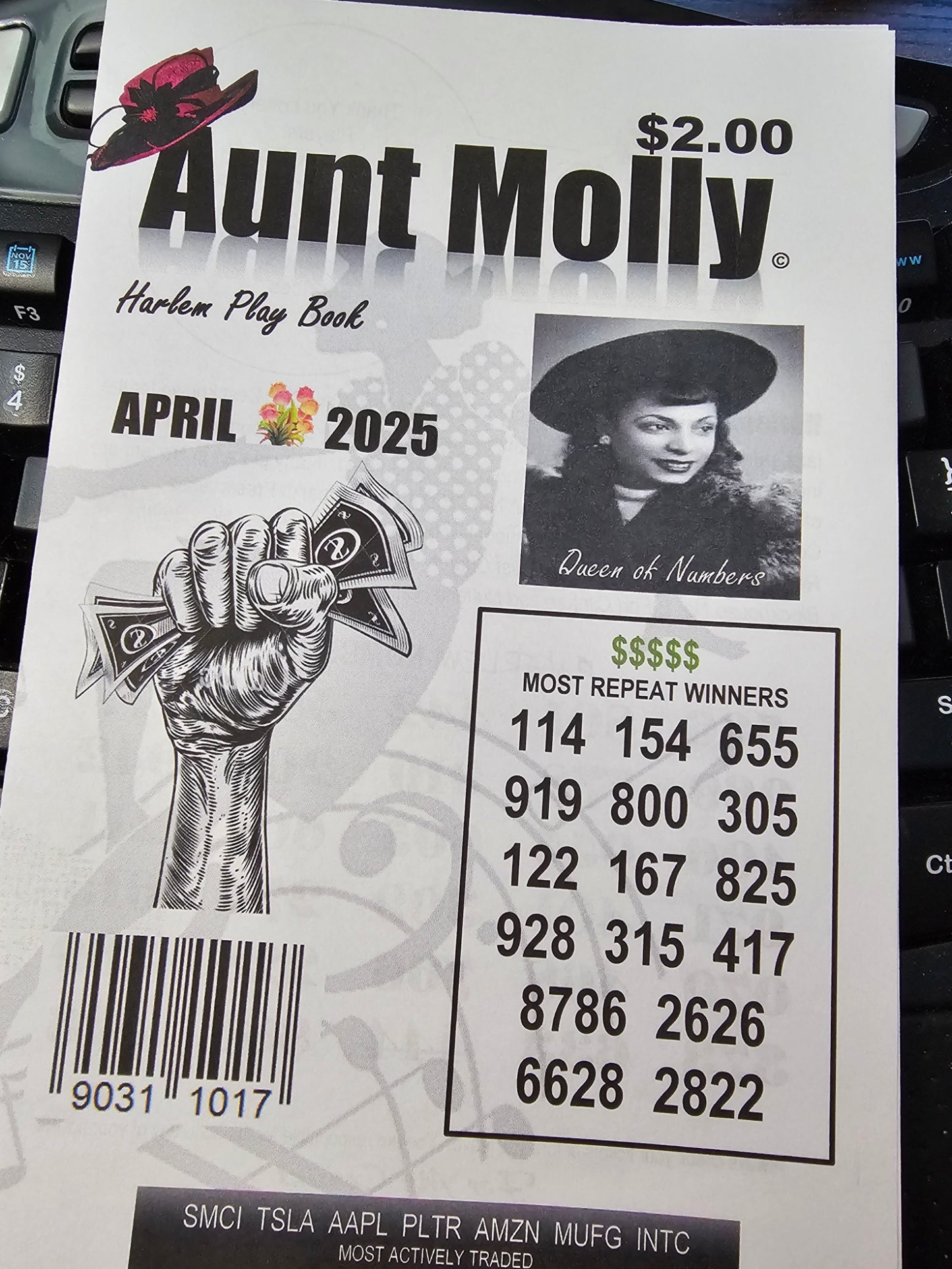 AUNT MOLLY - Harlem Play Book