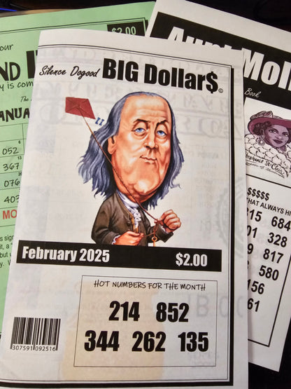 BIG Dollar - Lottery Tip Sheet